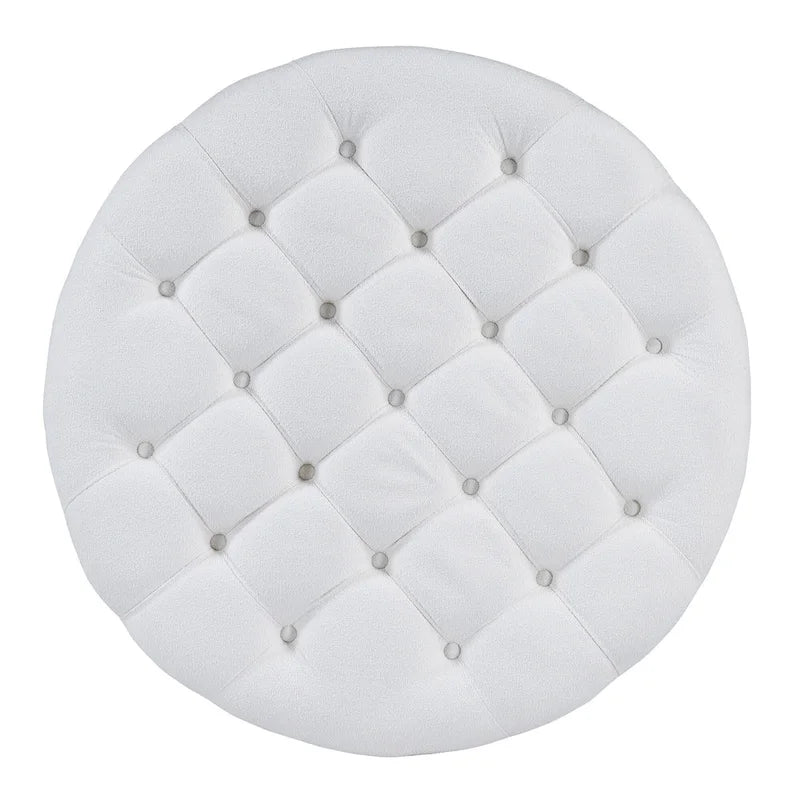 Table basse ronde moderne et large