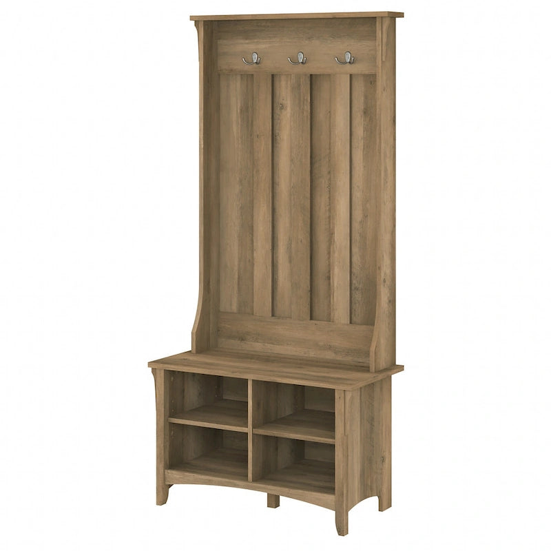 Meuble à chaussures avec banc de rangement intégré