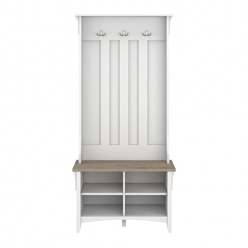Meuble à chaussures avec banc de rangement intégré