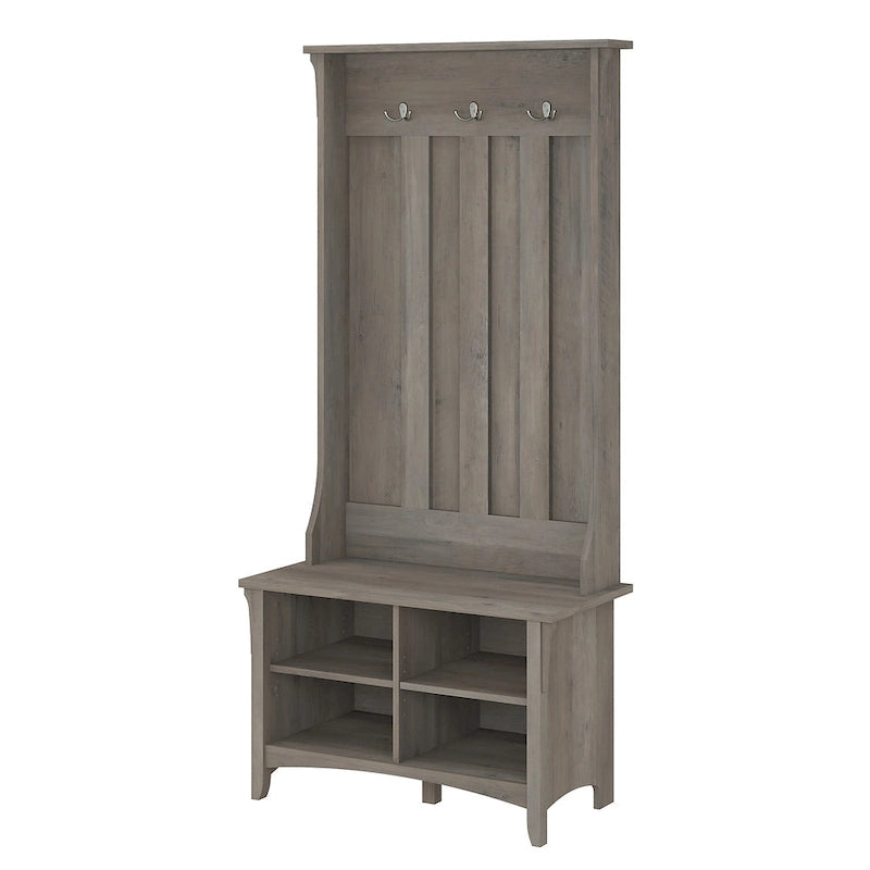 Meuble à chaussures avec banc de rangement intégré
