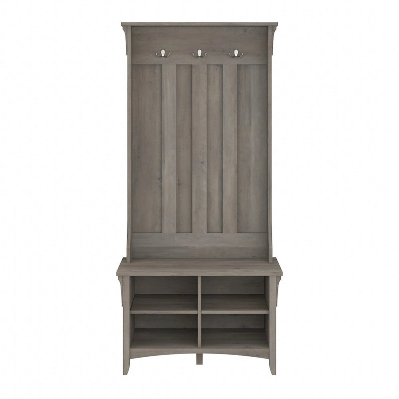 Meuble à chaussures avec banc de rangement intégré