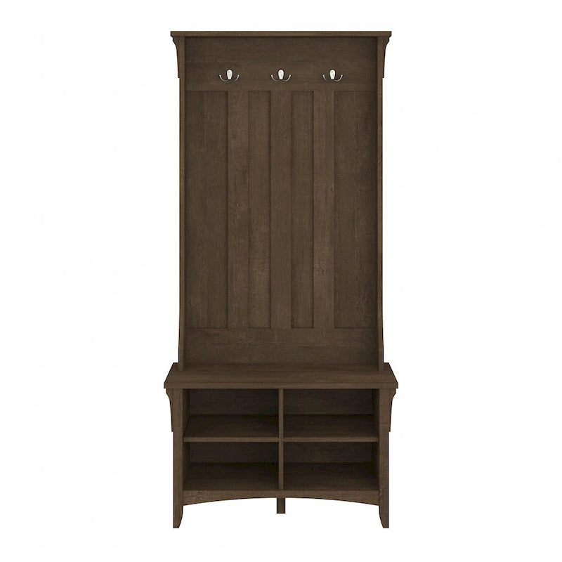 Meuble à chaussures avec banc de rangement intégré