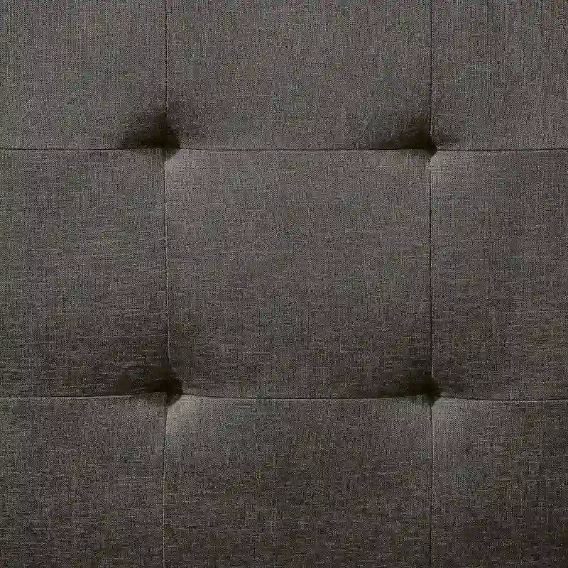 Fauteuil-lit cabriolet rembourré en tissu moderne