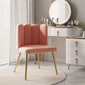 Chaise d'appoint à dossier capitonné