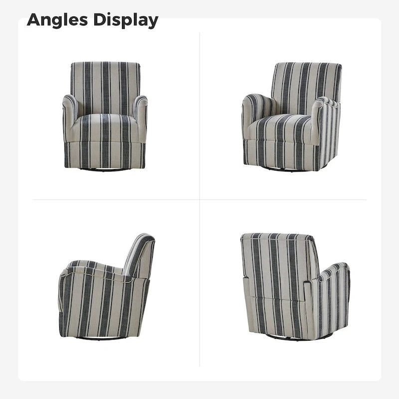 Fauteuil pivotant traditionnel