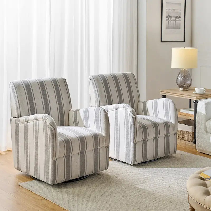 Fauteuil pivotant traditionnel