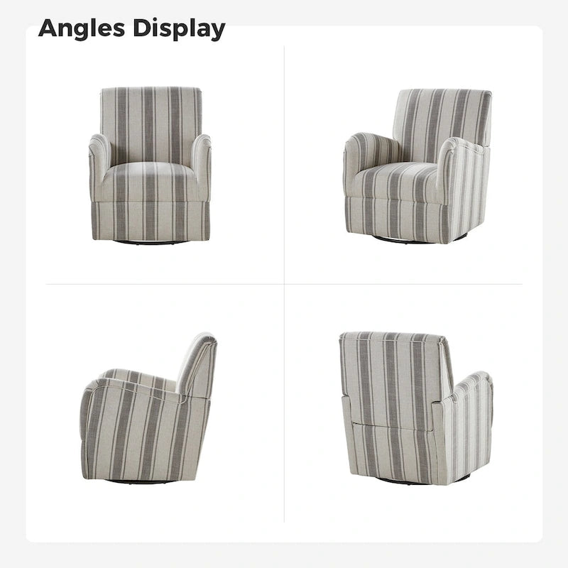 Fauteuil pivotant traditionnel