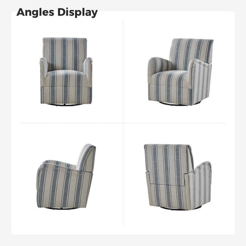 Fauteuil pivotant traditionnel
