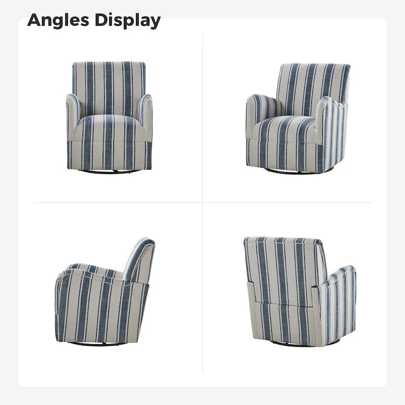 Fauteuil pivotant traditionnel