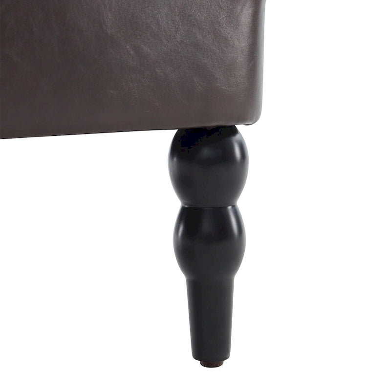Fauteuil d'appoint capitonné avec oreiller lombaire beige/gris/bleu clair