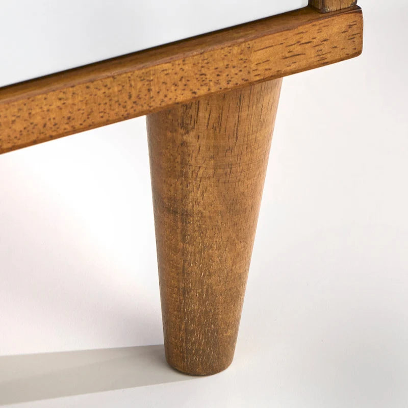 Commode Mid-Century Moderne à 8 tiroirs