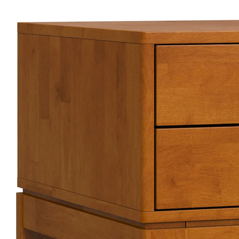 TABLE D'APPOINT CARRÉE EN BOIS MASSIF - 55,88 L x 55,88 P x 50,8 H (en cm)