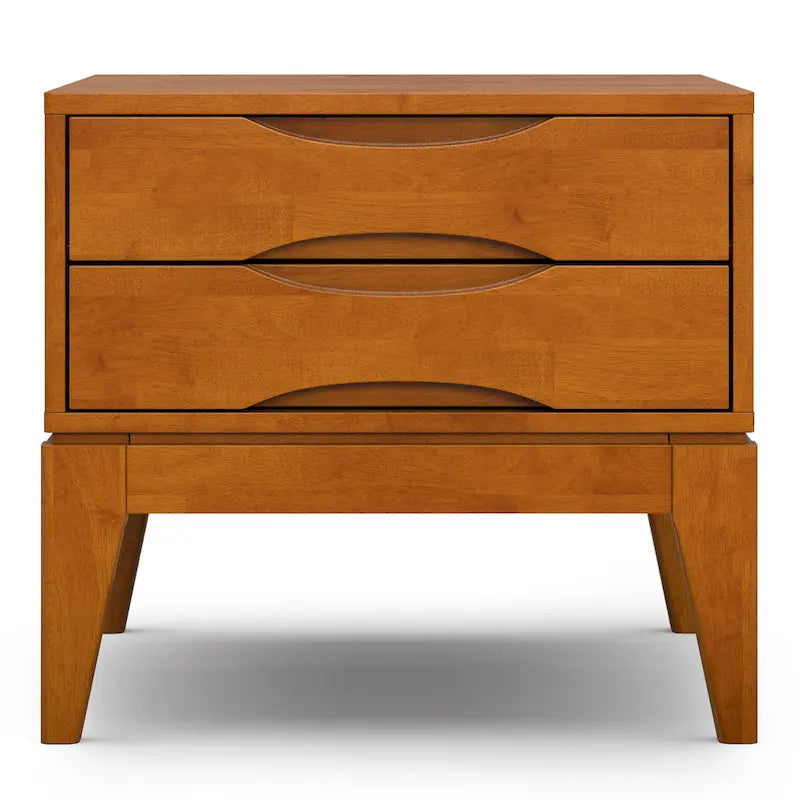 TABLE D'APPOINT CARRÉE EN BOIS MASSIF - 55,88 L x 55,88 P x 50,8 H (en cm)