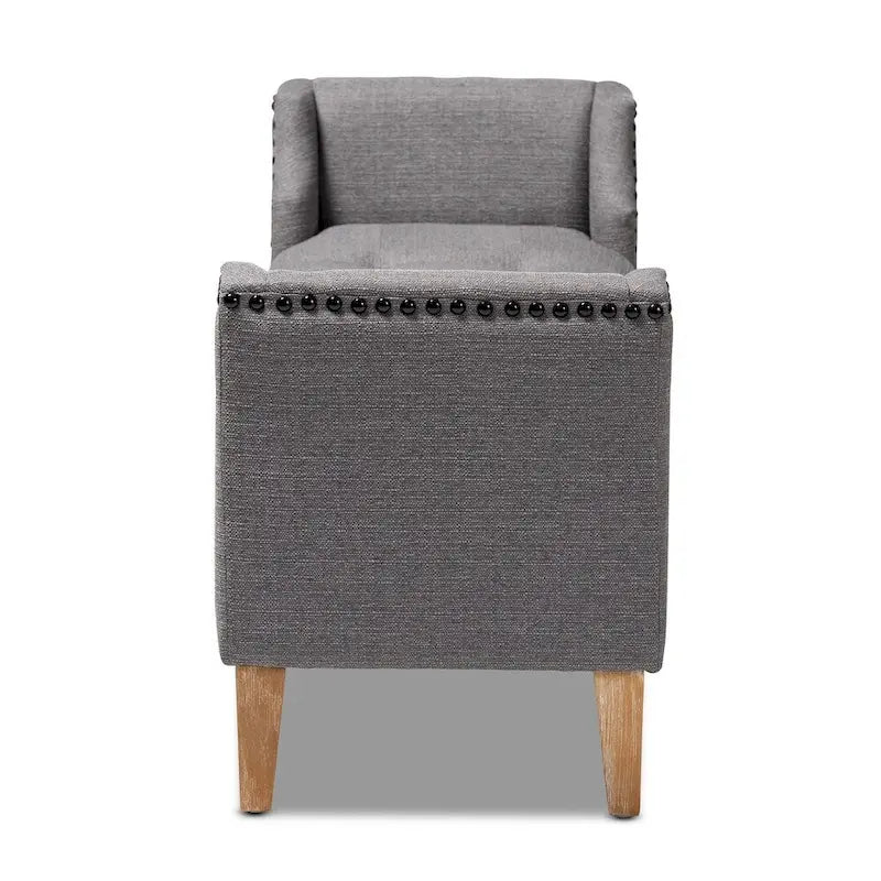 Banc en velours moderne et contemporain
