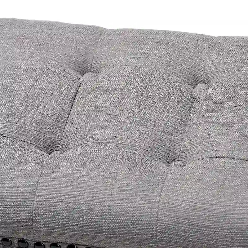 Banc en velours moderne et contemporain