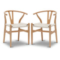 Chaises Weave - Structure en bois massif