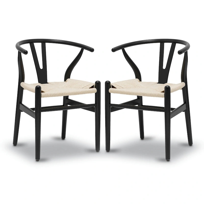 Chaises Weave - Structure en bois massif