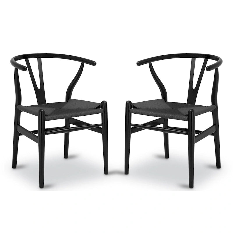 Chaises Weave - Structure en bois massif