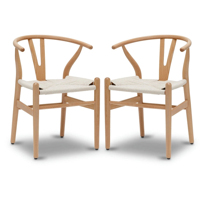 Chaises Weave - Structure en bois massif