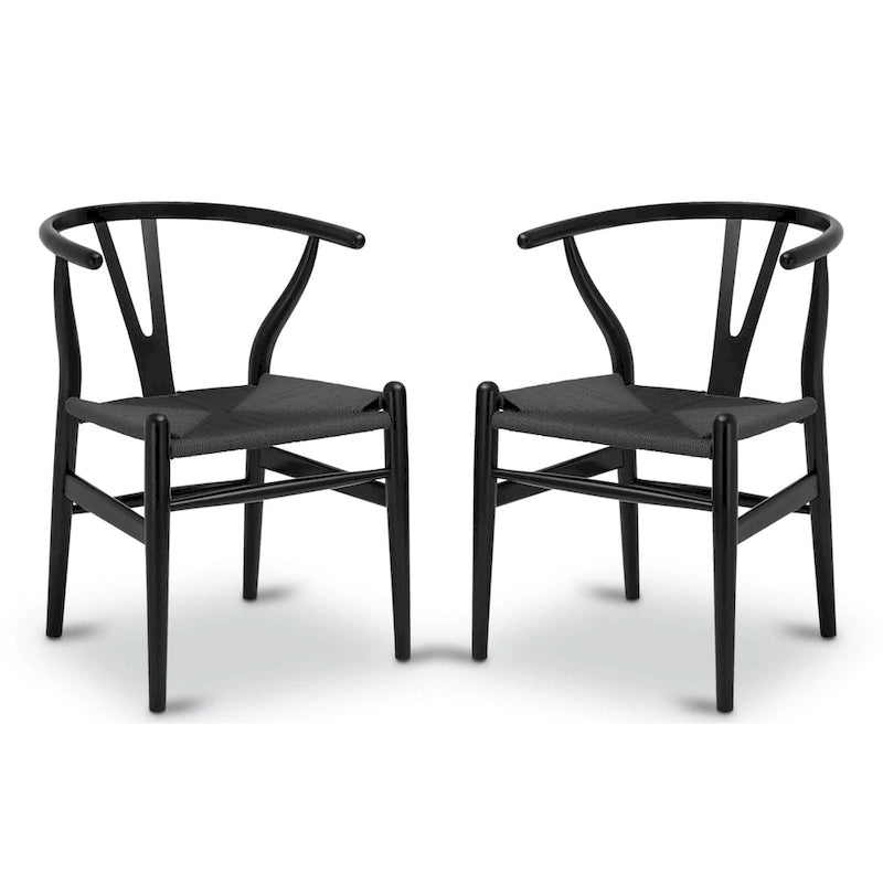 Chaises Weave - Structure en bois massif