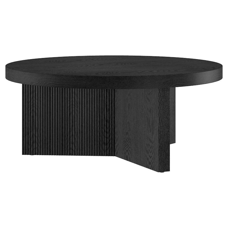 Table basse ronde de 91 cm de diamètre - 91 cm de diamètre
