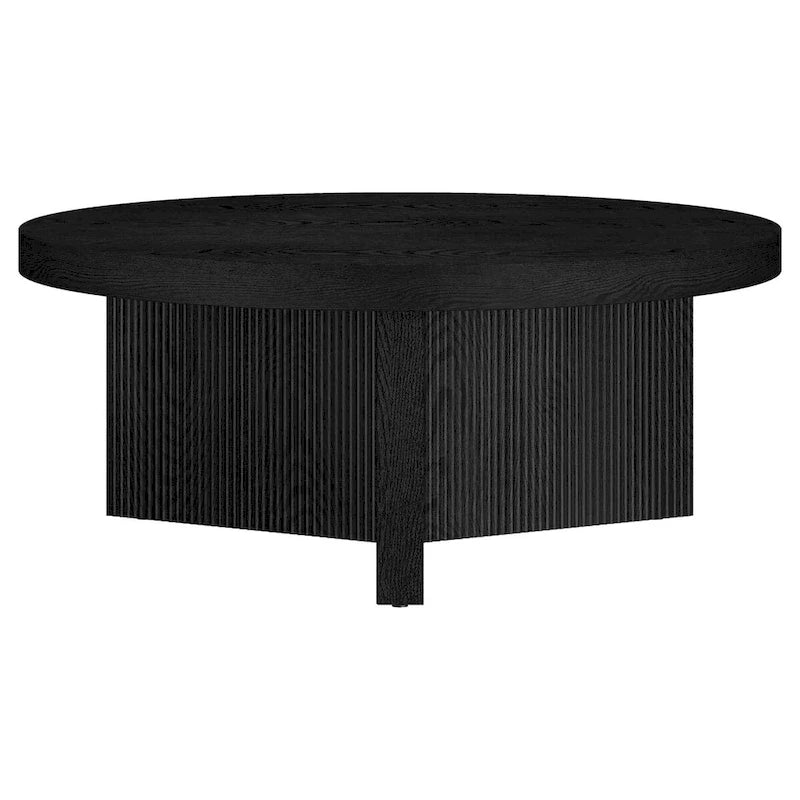 Table basse ronde de 91 cm de diamètre - 91 cm de diamètre