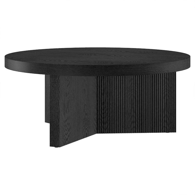 Table basse ronde de 91 cm de diamètre - 91 cm de diamètre
