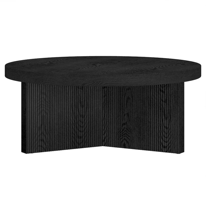 Table basse ronde de 91 cm de diamètre - 91 cm de diamètre