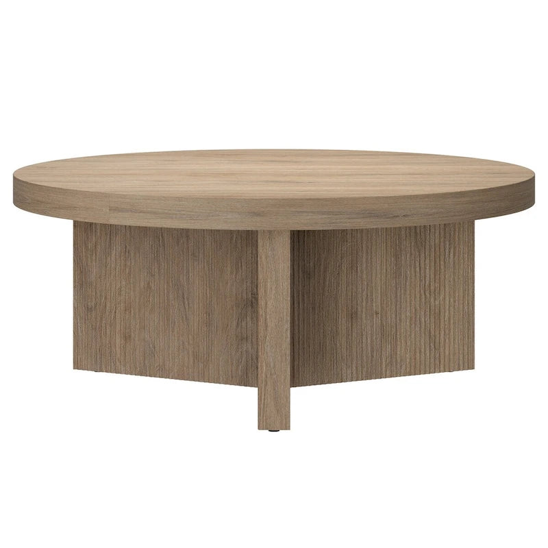 Table basse ronde de 91 cm de diamètre - 91 cm de diamètre