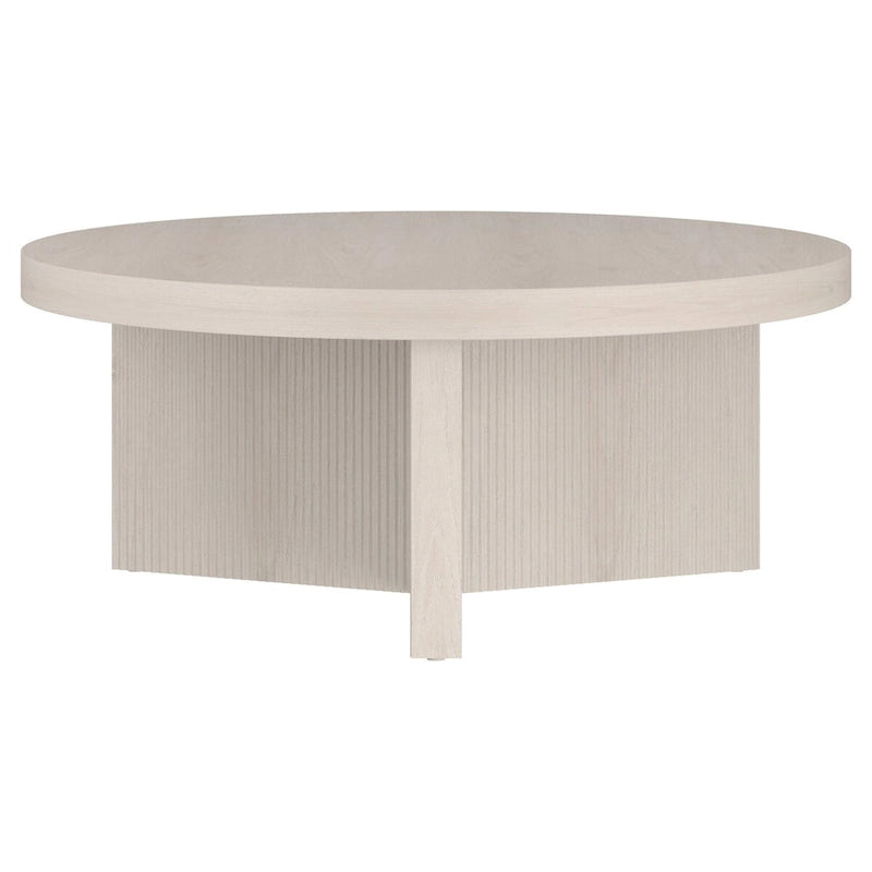 Table basse ronde de 91 cm de diamètre - 91 cm de diamètre