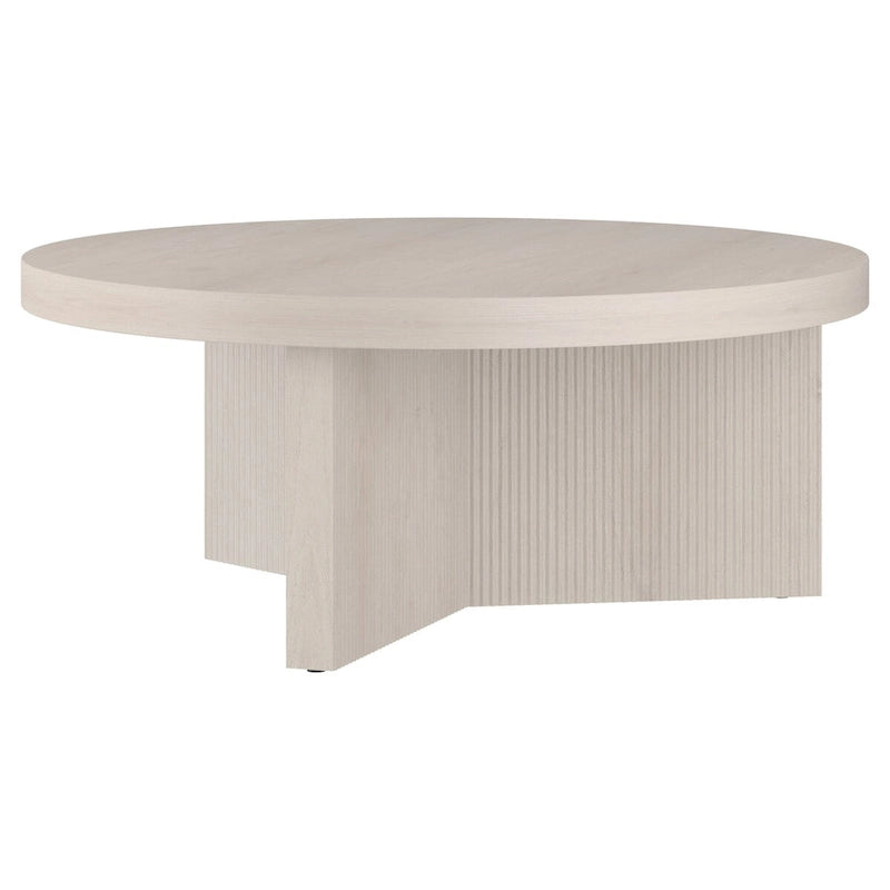 Table basse ronde de 91 cm de diamètre - 91 cm de diamètre