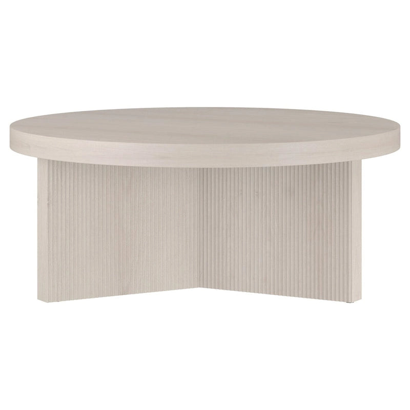 Table basse ronde de 91 cm de diamètre - 91 cm de diamètre